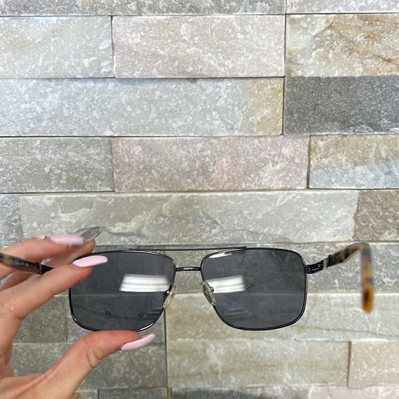 TED BAKER TBM037 Metal Square Aviator Sunglasses - Picture 5 of 11